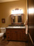 Bathroom in Log Home, Big Sky MT