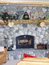 Full Wall Custom Stone Fireplace, Bozeman MT