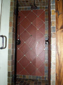 Log Home Shower, Big Sky MT