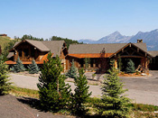 Flat Custom Log Home, Big Sky MT