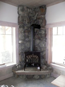 Unique Handcrafted Fireplace Bozeman, MT